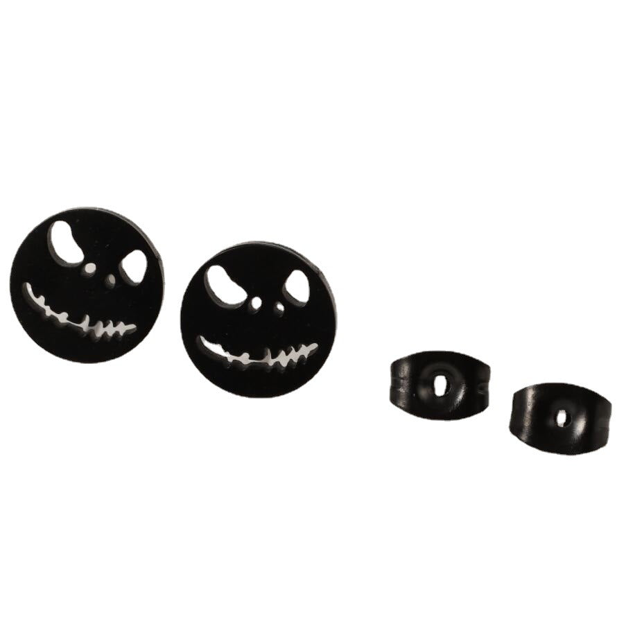 Stainless Steel Cartoon Smiley Face Accessories Rings