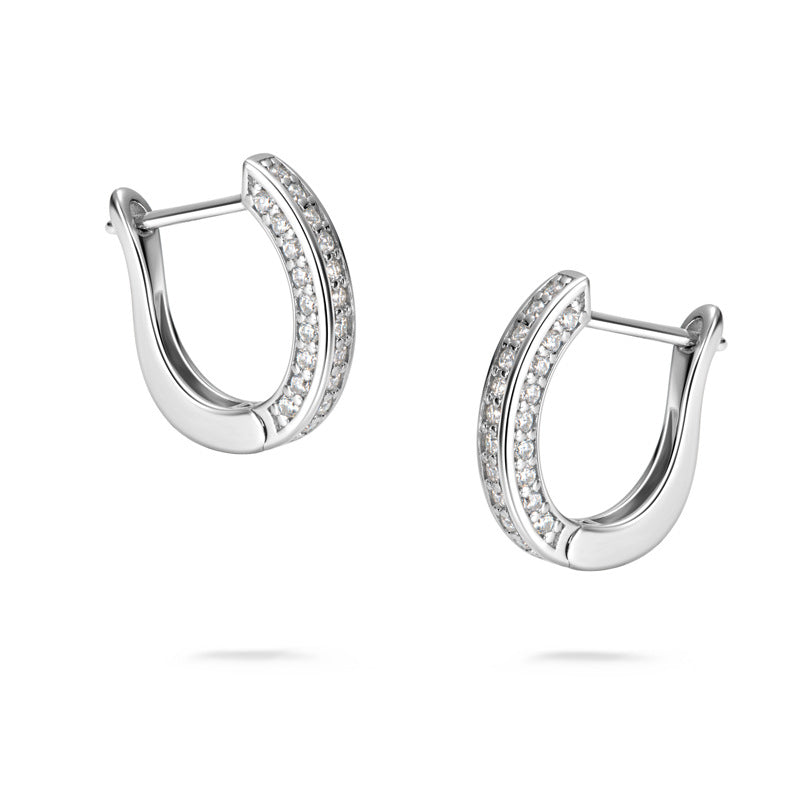 High-grade Moissanite Eardrop Sterling Sier Gold Earrings