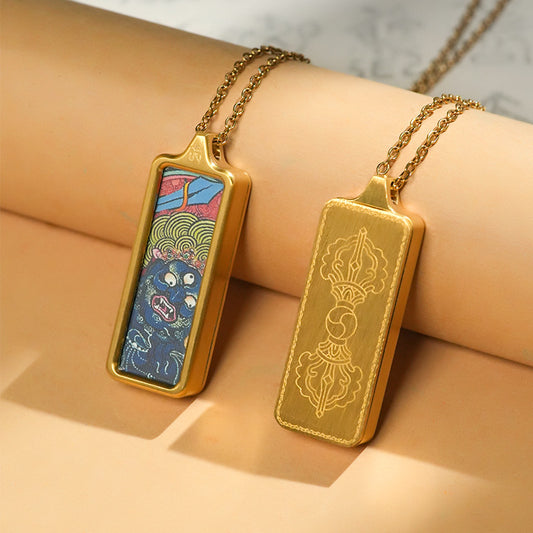 For Statue Of The Green Tara Pendants