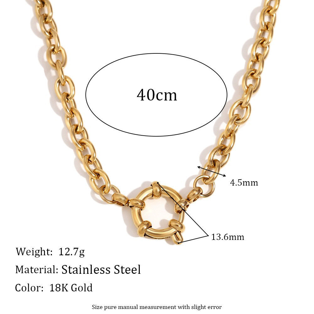 Birthstone Zircon Round Square Glass Gold Pendant