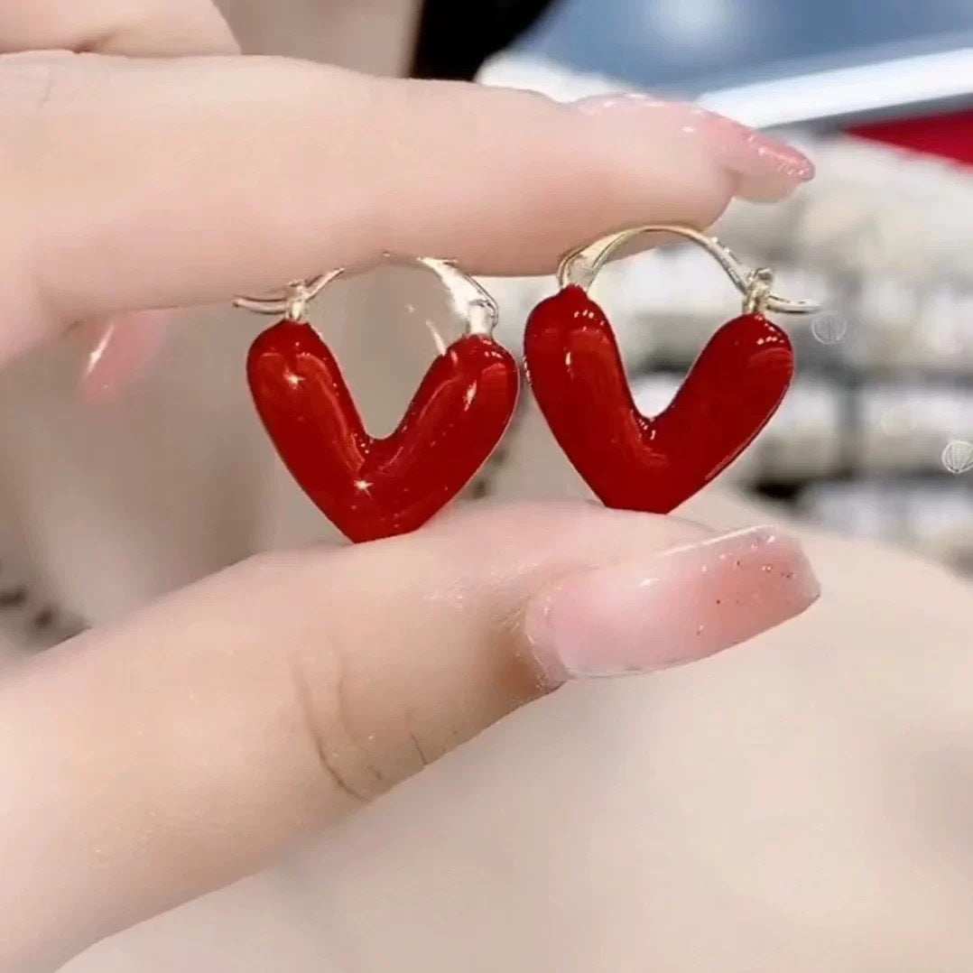 Women's Yu Tong Love Ear Clip High-grade Earrings