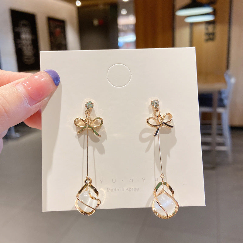 Elegance Retro Ear Long Tassel Eardrops Earrings
