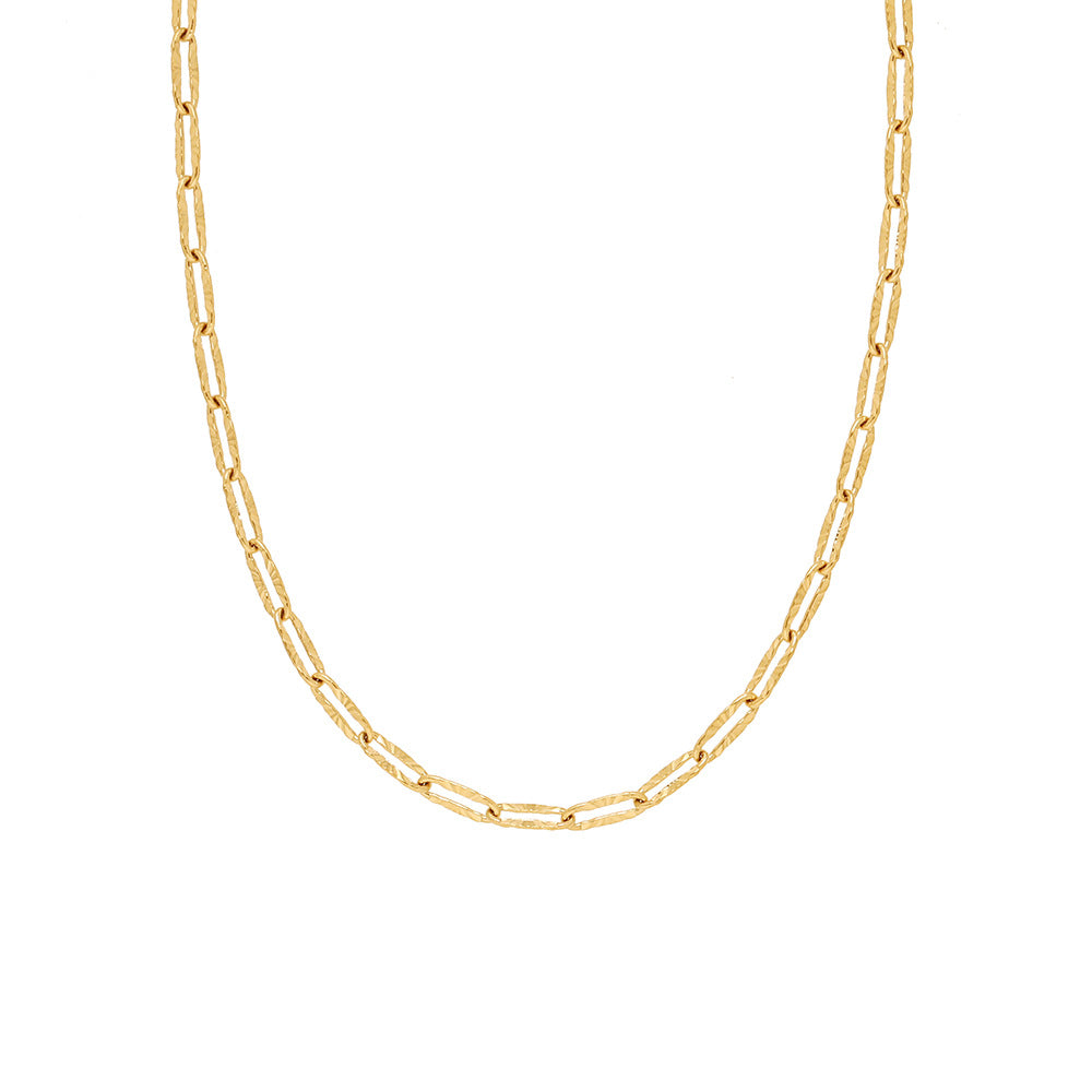 Entry Lux Twin Clavicle Chain Wholesale Necklaces