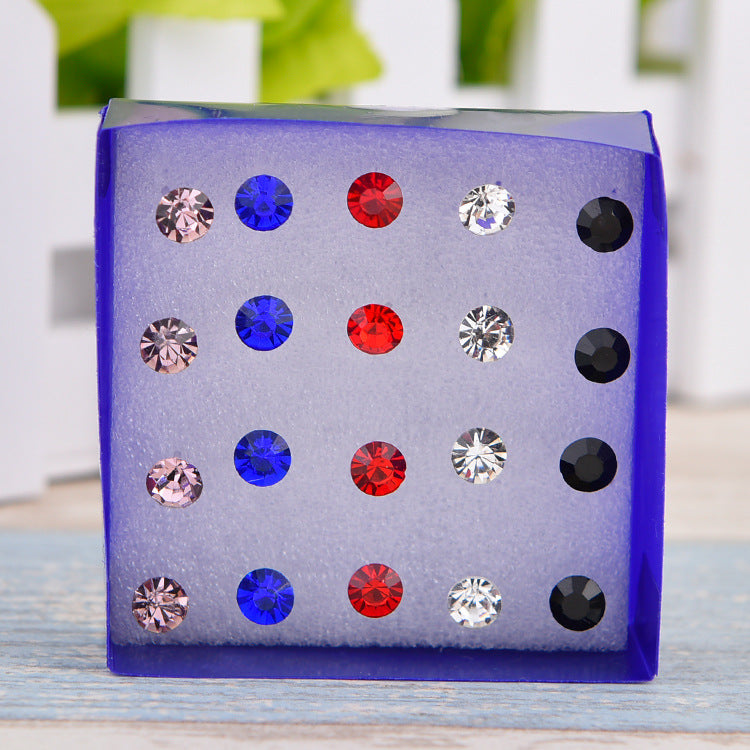 Women's Ear One Box Set Korean Simple Earrings