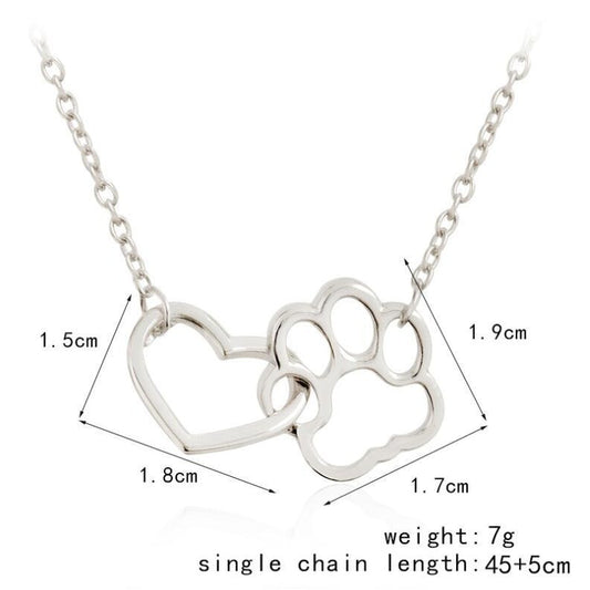 Heart Female Hollow Shape Clavicle Chain Necklaces