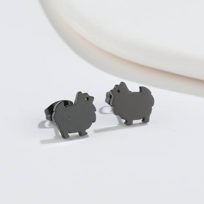 Stainless Steel Zodiac Animal Fashion Pig Rings