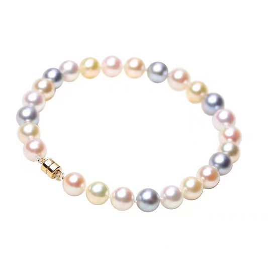 Flawless Shell Pearls Does Not Fade Perfect Circle Strong Bracelets