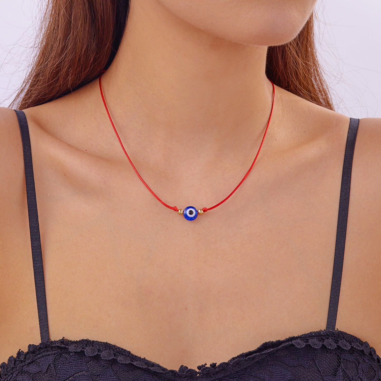 Eye Fashion Blue Eyes Lucky Red Necklaces