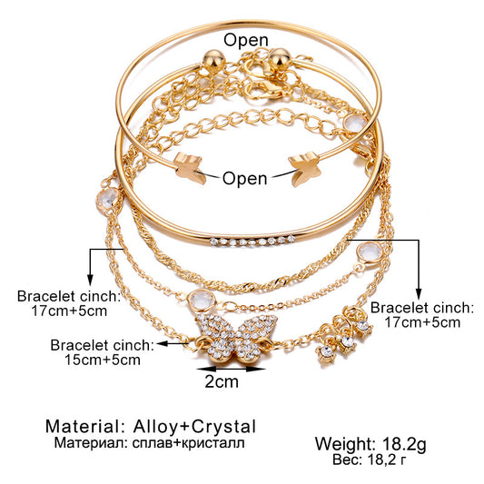 Brace Lace Female Niche Retro Style Light Luxury Bracelets