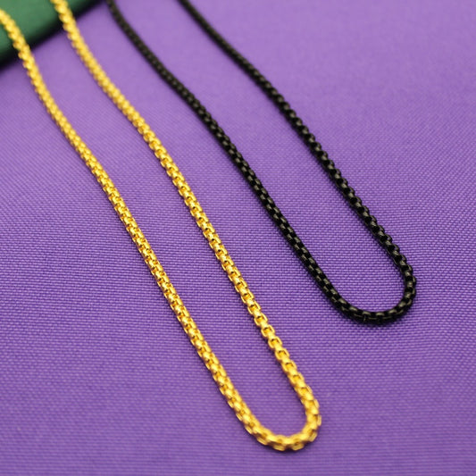 New Innovative Pretty Box Chain Finished Necklaces