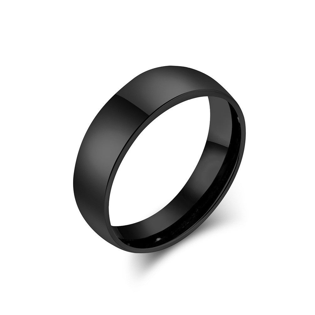 Steel Simple Glossy Stainless Inner Outer Rings