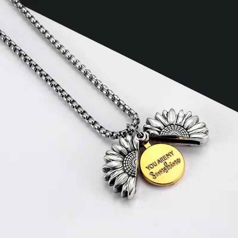 Women's & Men's Sunflower Stylish Totem Hip Hop Ear Necklaces