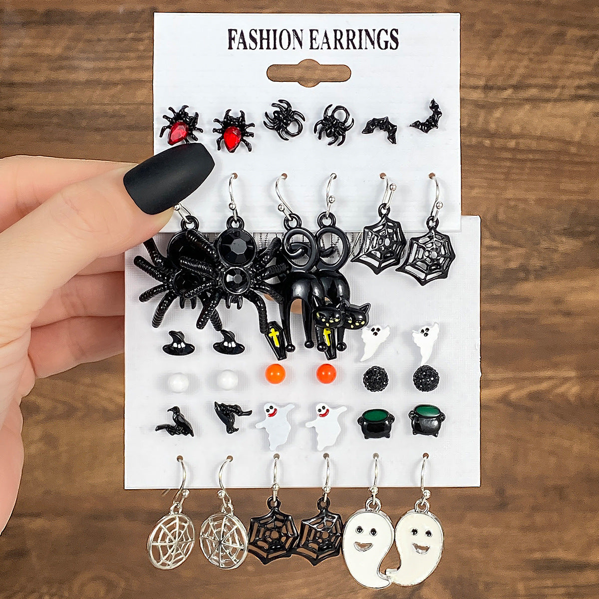 Halloween Suit Female Niche Affordable Luxury Earrings