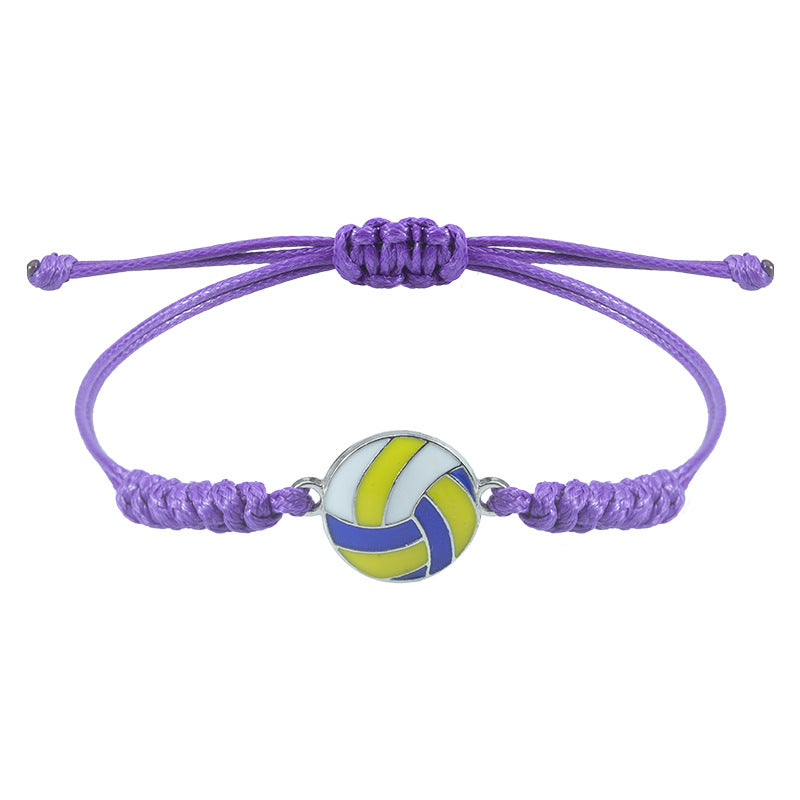 Baseball Football Softball Volleyball Rugby Resin Bracelets