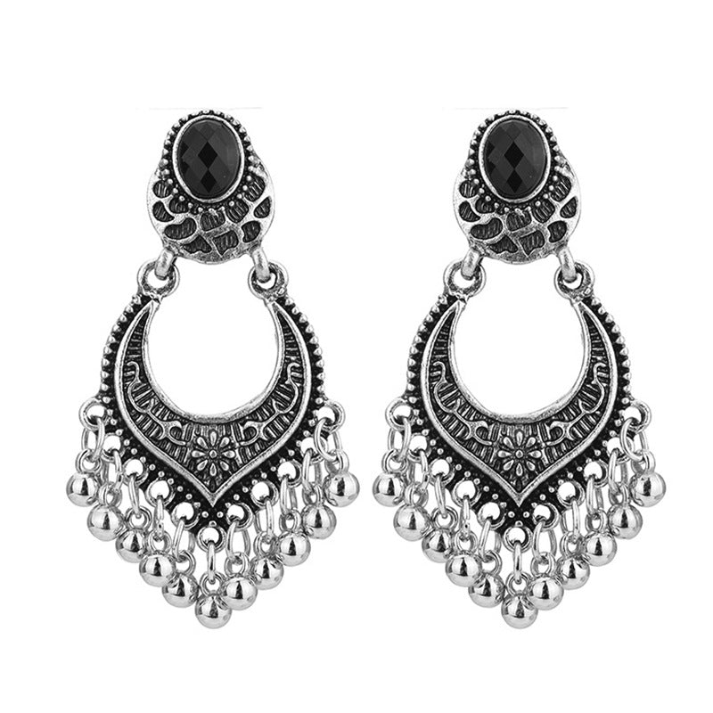 Alloy Fashion Travel Bohemian Ornament Tassel Earrings