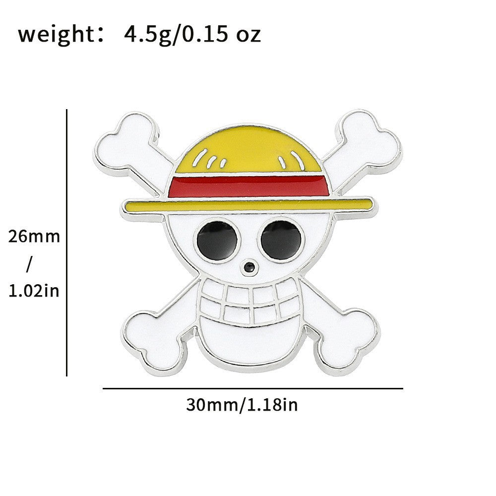 Cartoon One Piece Anime Super Burning Necklaces