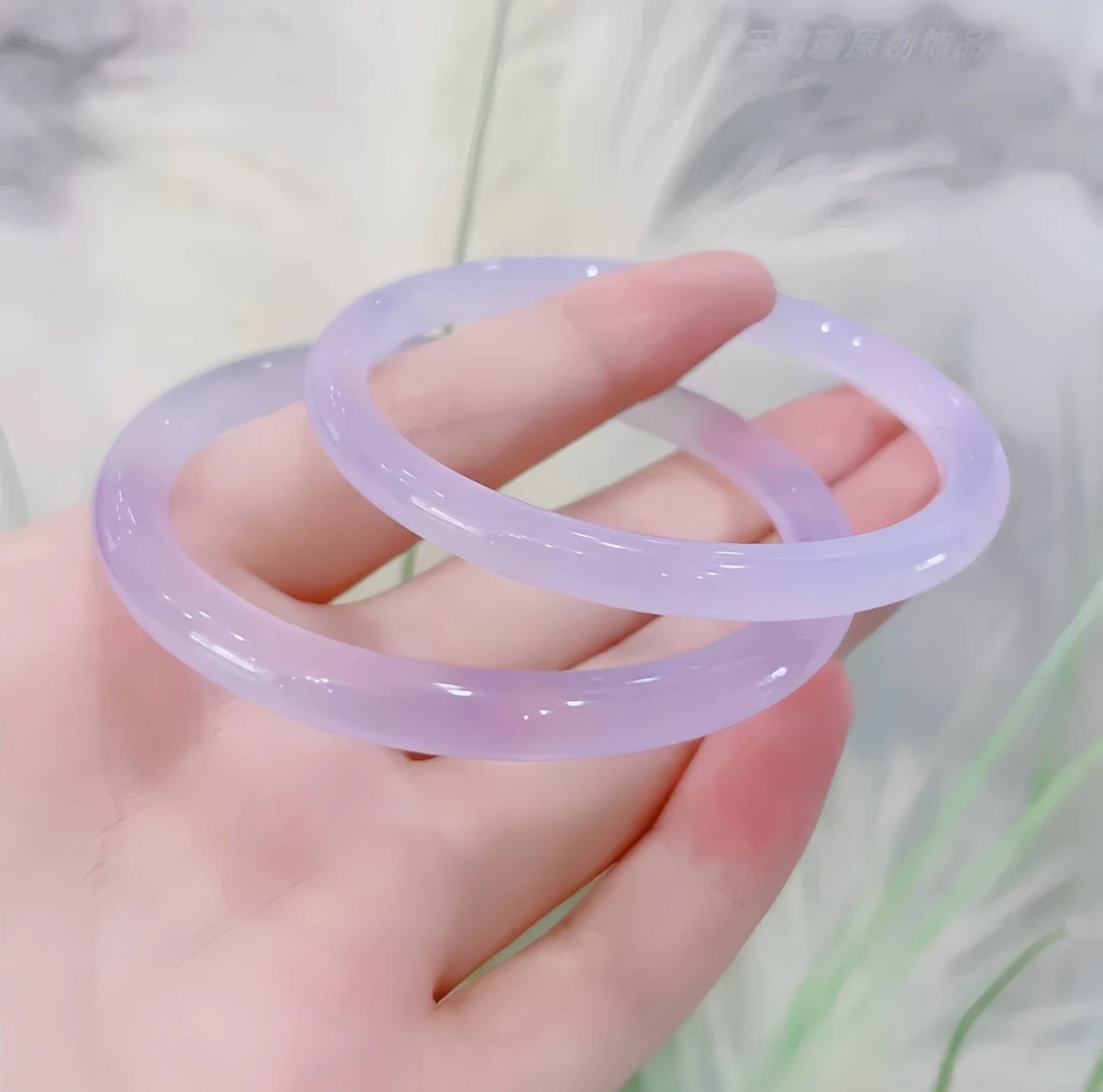 Women's Moonlight For Madagascar Agate Ice Transparent Bracelet