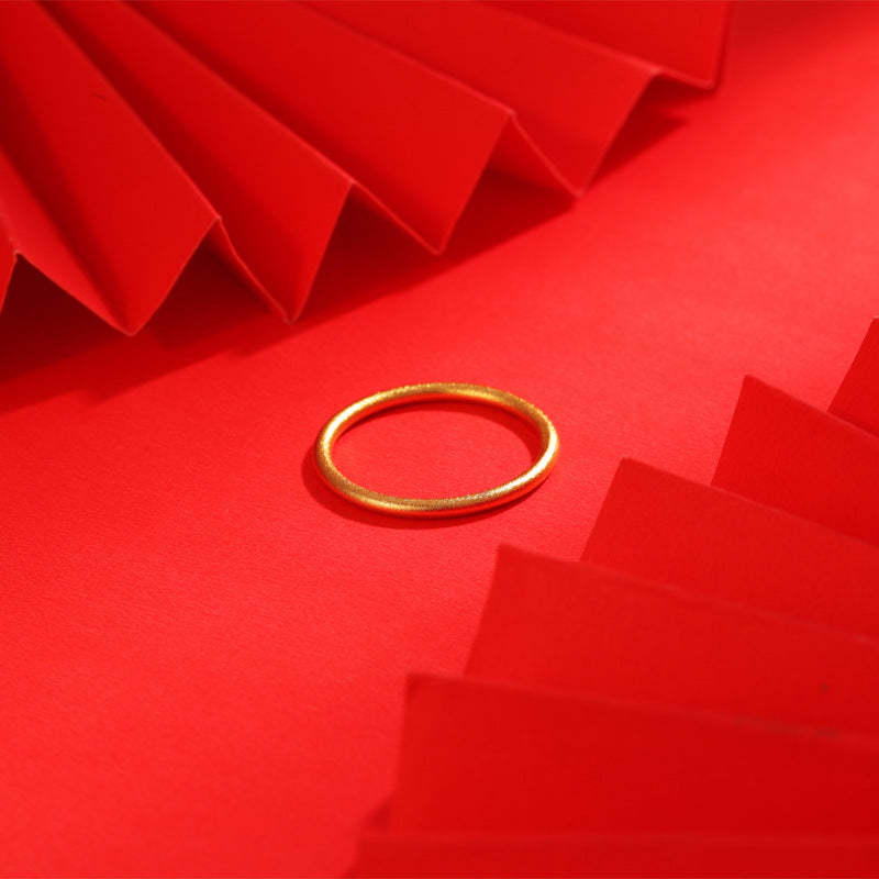 Law Alluvial Gold Iii Female Simple Rings