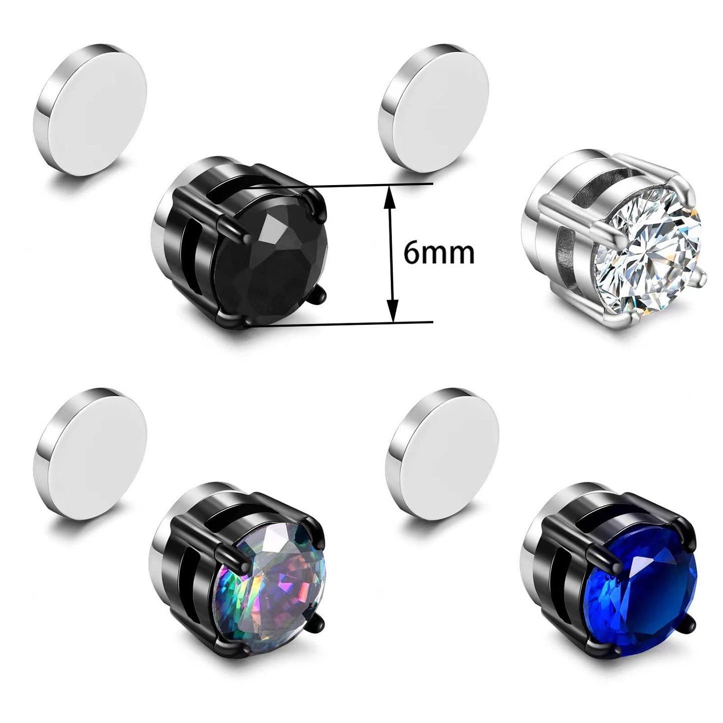 Magnetic Ear Clip Free Piercing Clips Without Stud Earrings