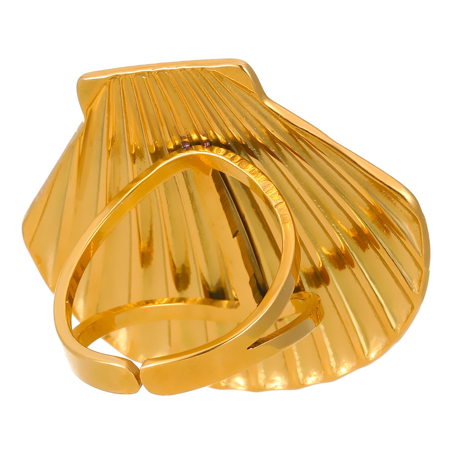 French Fashion Retro Glossy Texture Titanium Rings