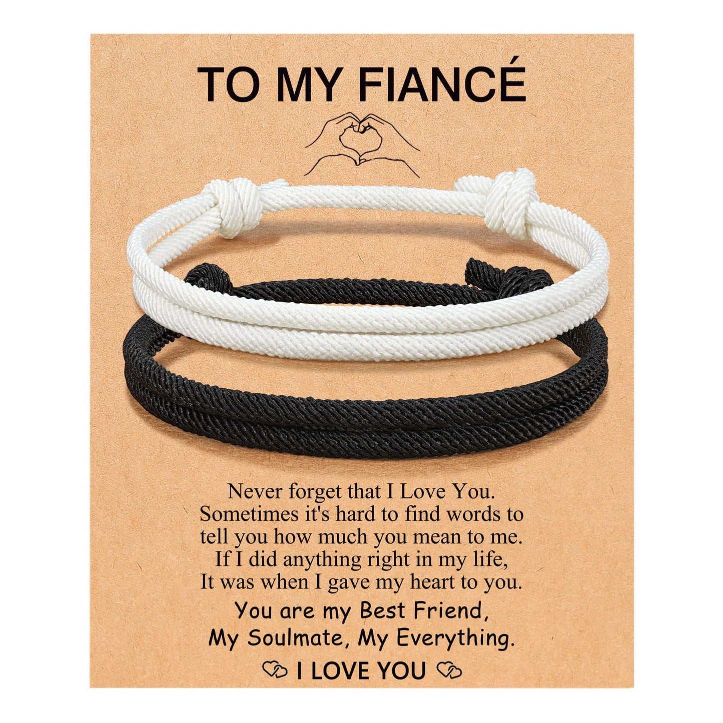 Strap Soul Mate Couple Valentine's Day Birthday Gift Bracelets