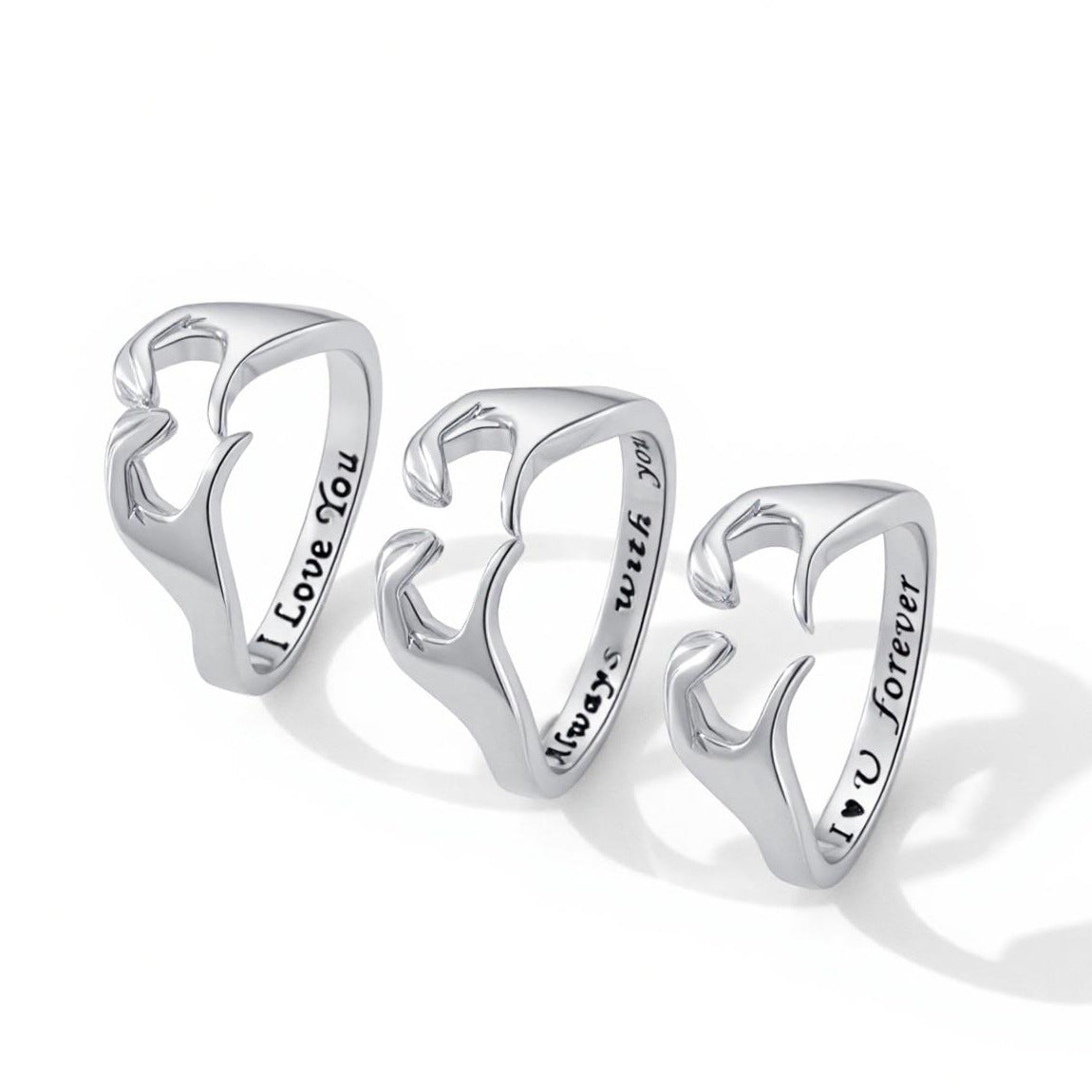 Hands Than Heart Fashion Love Hug Lovers Wild Bracelets