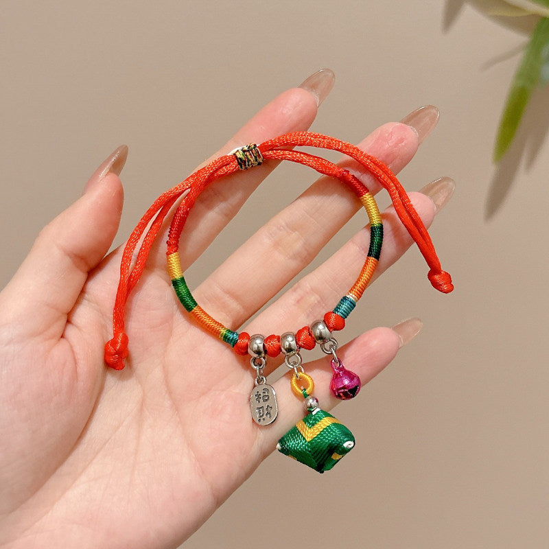 Children's Colorful Rope Line Hand Woven National Style Adult Bracelet
