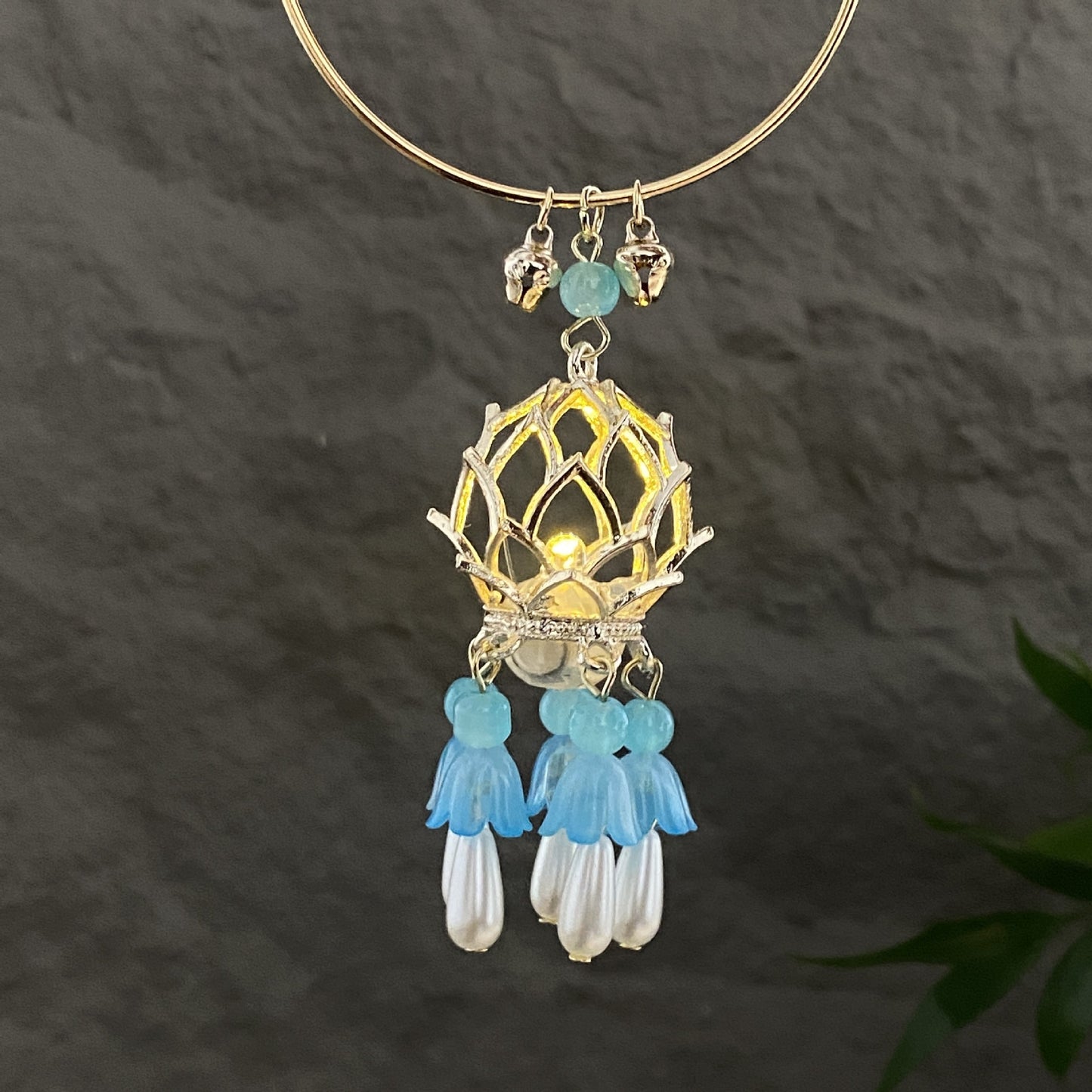 Lantern Luminous Palace Style With Light Antique Daily Han Bracelet