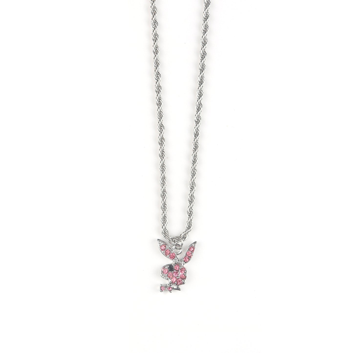 Women's Super Light Luxury Diamond Rabbit Graceful Sweater Chain Necklaces