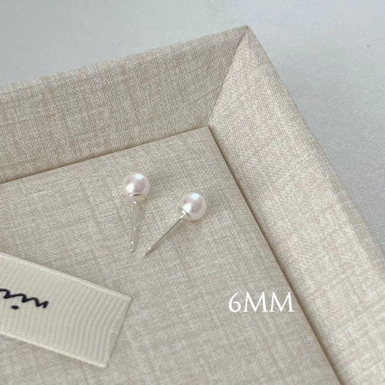 Women's High-grade Sweet Elegance Pink White Pearl Earrings