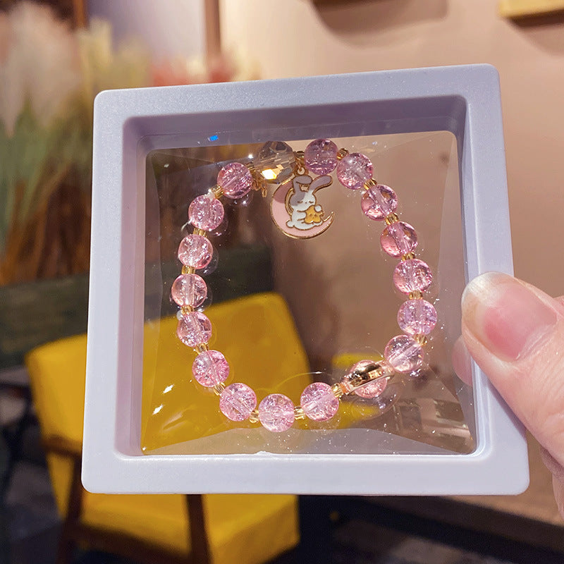 Children's For Glaze Crystal Gift Boxed Girlfriends Bracelets