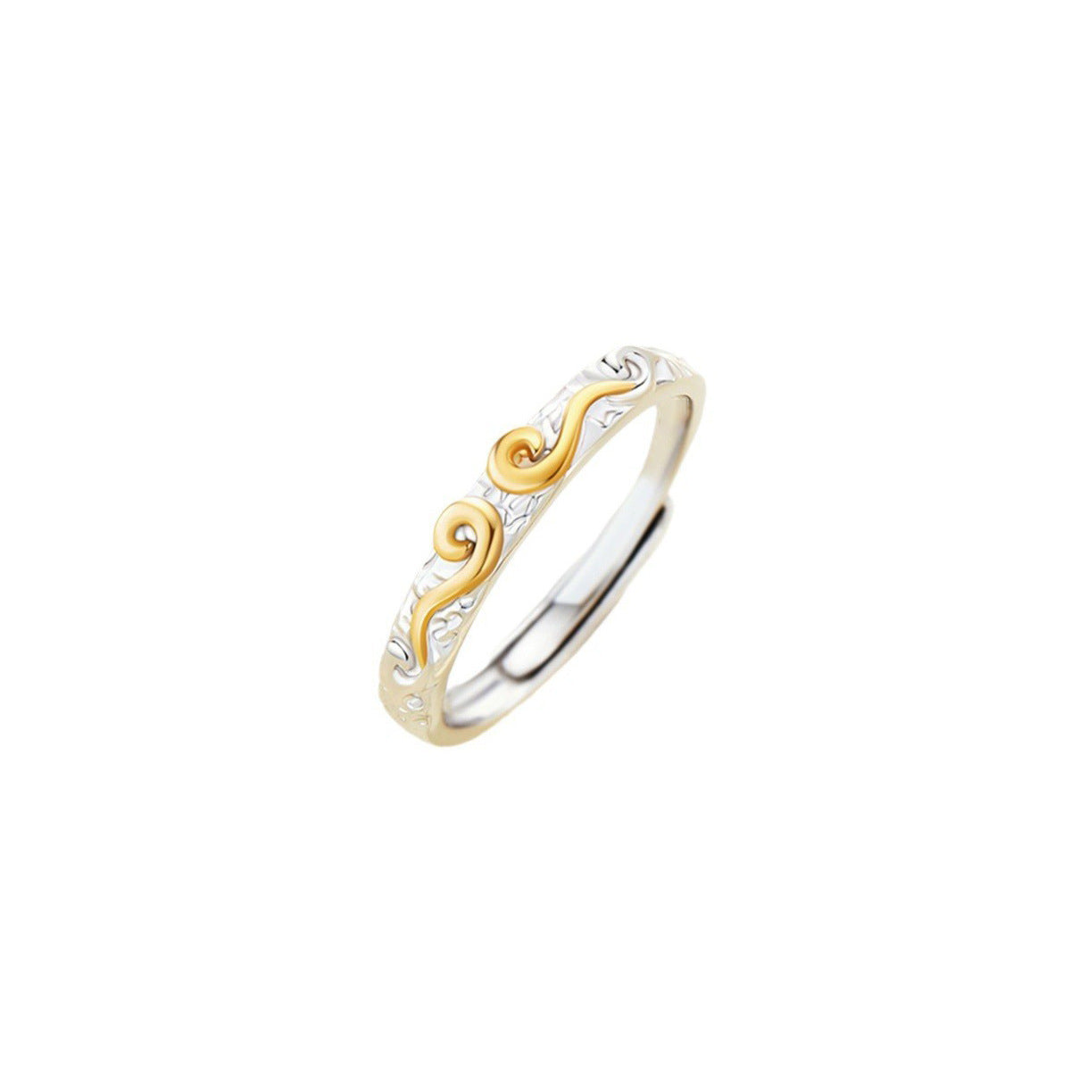 Light Luxury Auspicious Cloud Holiday High Rings