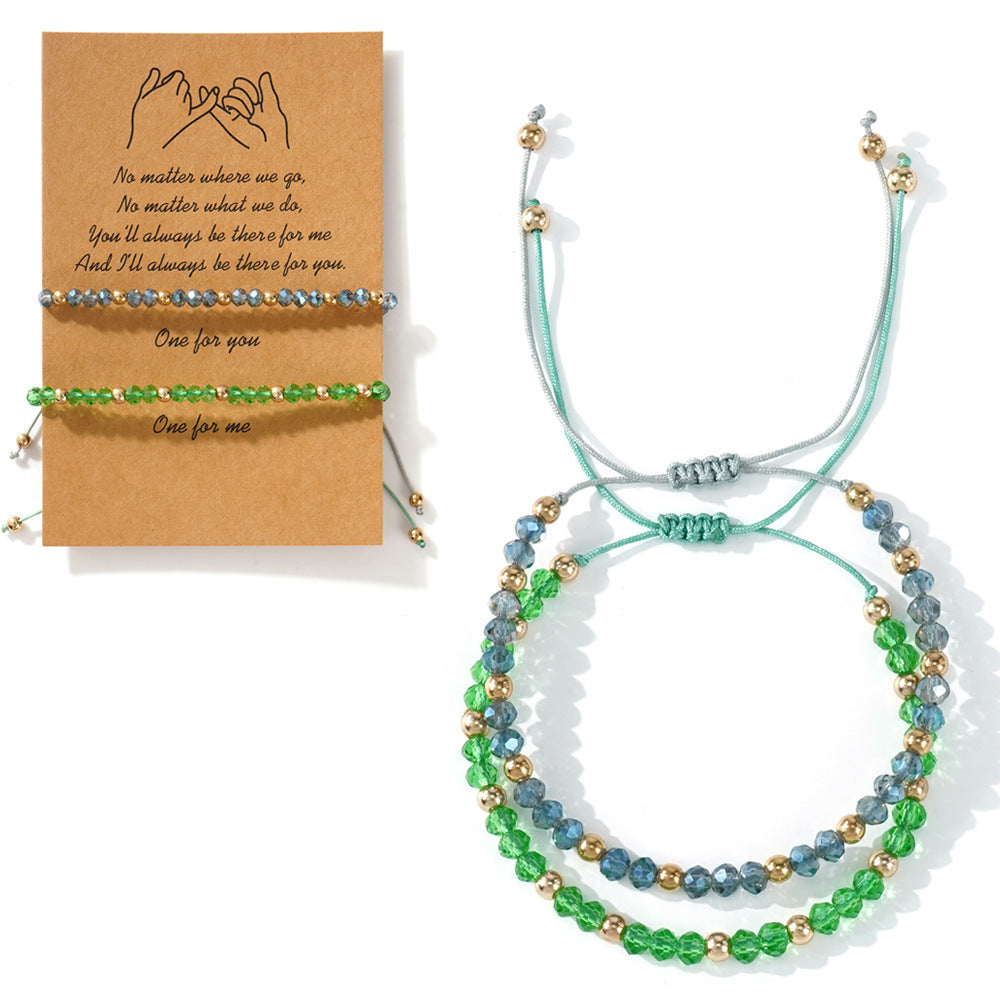 Creative Crystal Design Fashion Trendy Versatile Bracelet