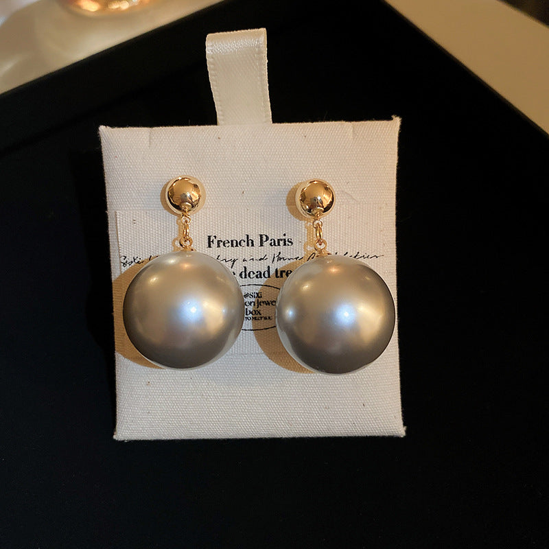 Women's Pearl French Exaggerated Light Luxury Classic Earrings