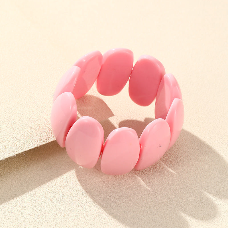 Women's Fashion Popular Acrylic Handcraft Jewelry Bracelets