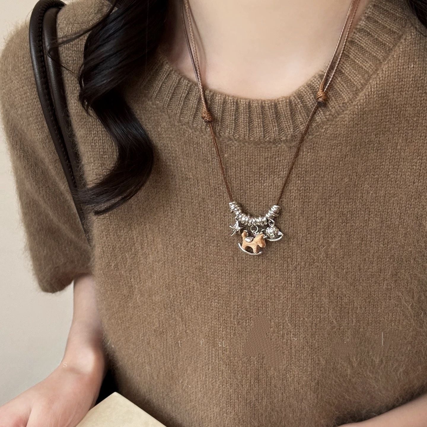 Rich Soon Chinese Red Pony Exquisite Small Horse Necklace