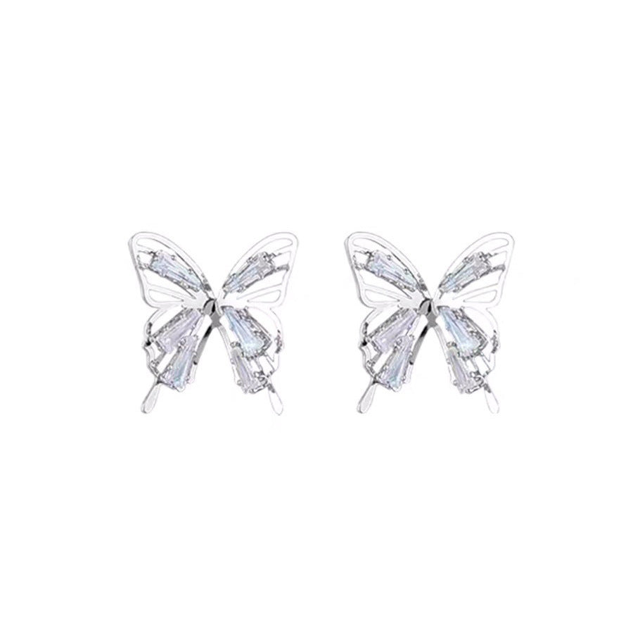 Women's Butterfly Ear Clip Without Pierced Exquisite Minority Light Luxury Earrings