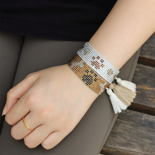 Tassel Female Fashion Love Pet Woven Bracelets