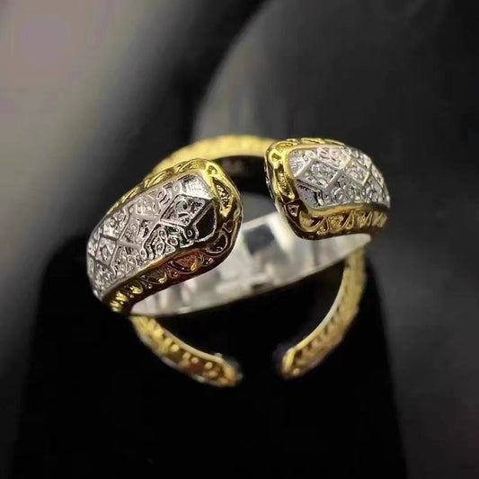 Women's & Men's Thai Amulets Gold Plated Fashion Unique Rings