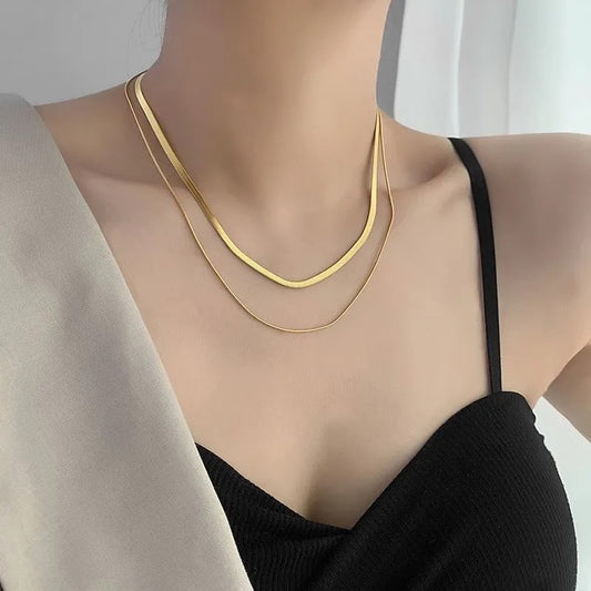 Women's Trendy Temperament Personality Sweater Chain Sexy Necklaces