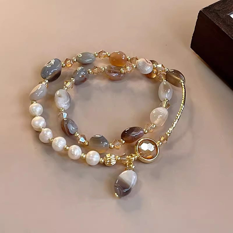 Women's Pearl High-grade Chinese Style Retro Elegant Bracelets