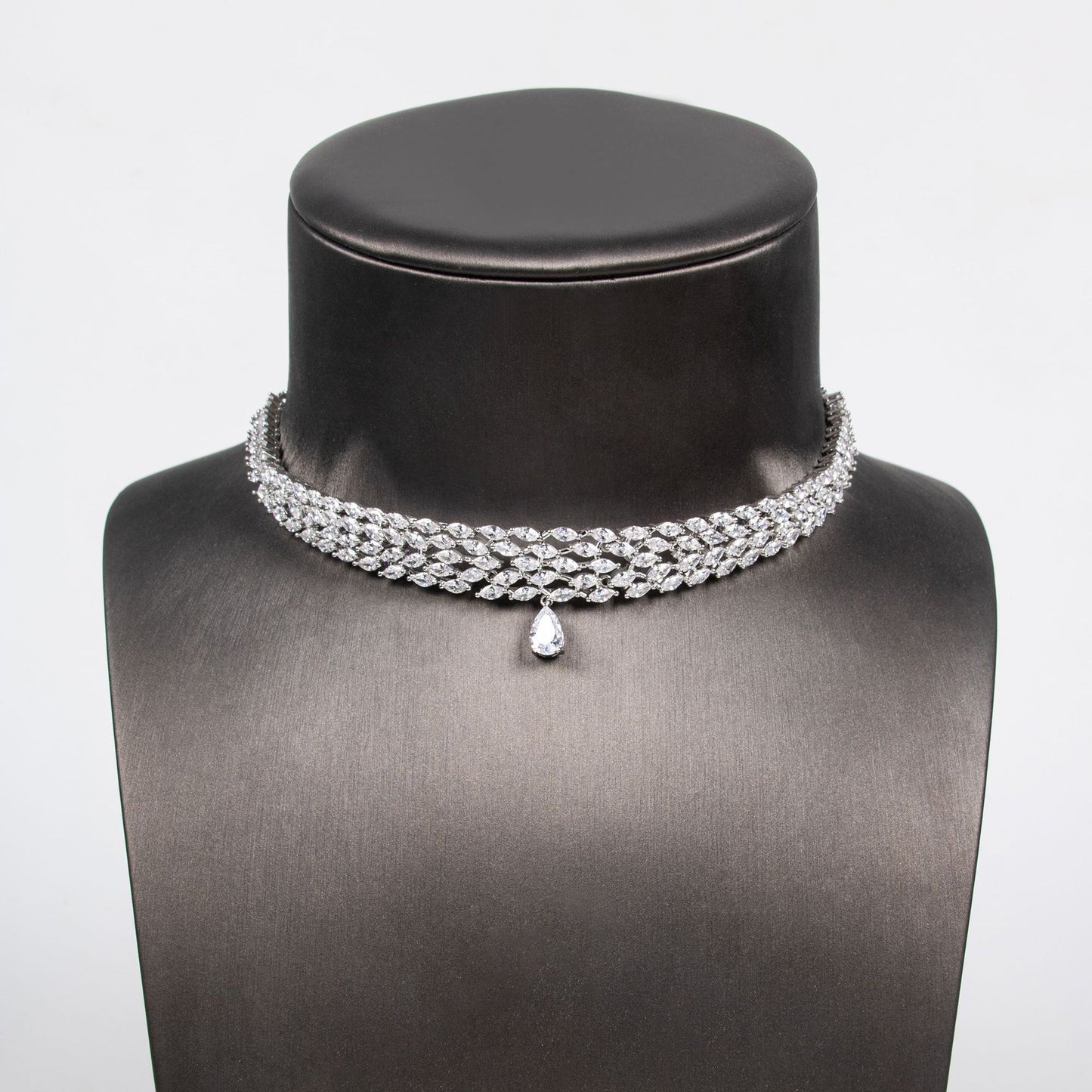 Pretty Beauty Zircon Bridal Christmas Wedding Jewelry Set