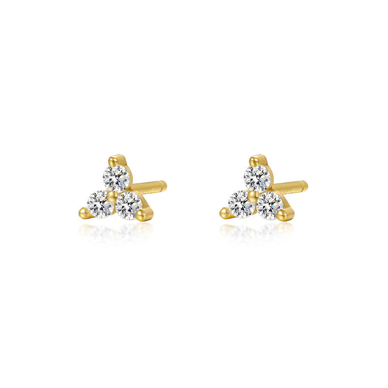 Sterling Sier Star Temperament Entry Lux Earrings