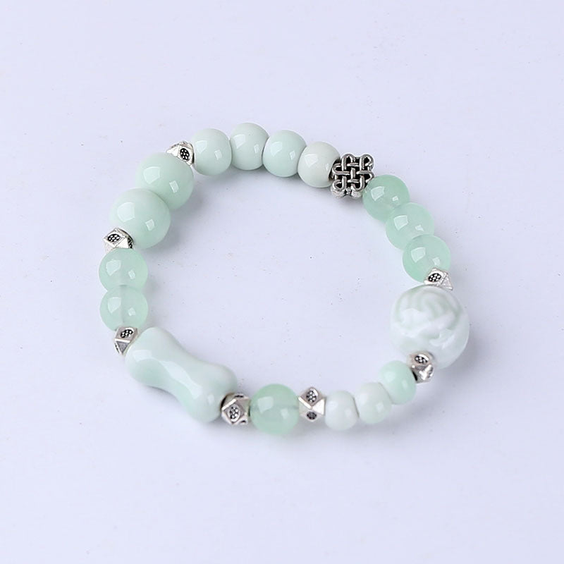 Ceramic High Temperature Kiln Transmutation Beads Mix Match Personalized Bracelets