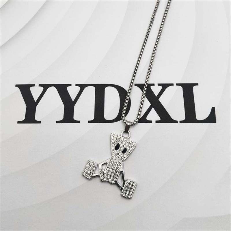 Full Diamond Paper Bag Personalized Hip Pendants