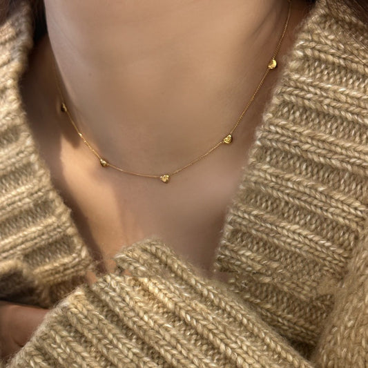 Women's Minimalist High-grade Sweet Love Titanium Steel Necklaces