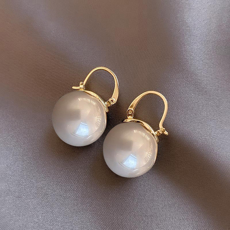 Women's Fashion Imitation Pearl For Niche Design Earrings