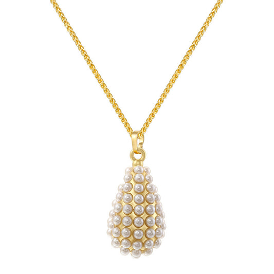 Inlaid Pearl Heart Star Female Fashion Pendants