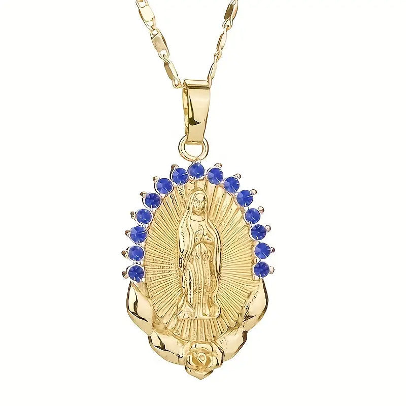 Women's Design High Sense Virgin Religious Female Necklace