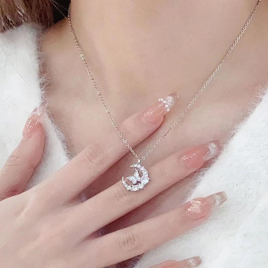 Women's For Korean Style Sweet Rhinestone Advanced Necklaces
